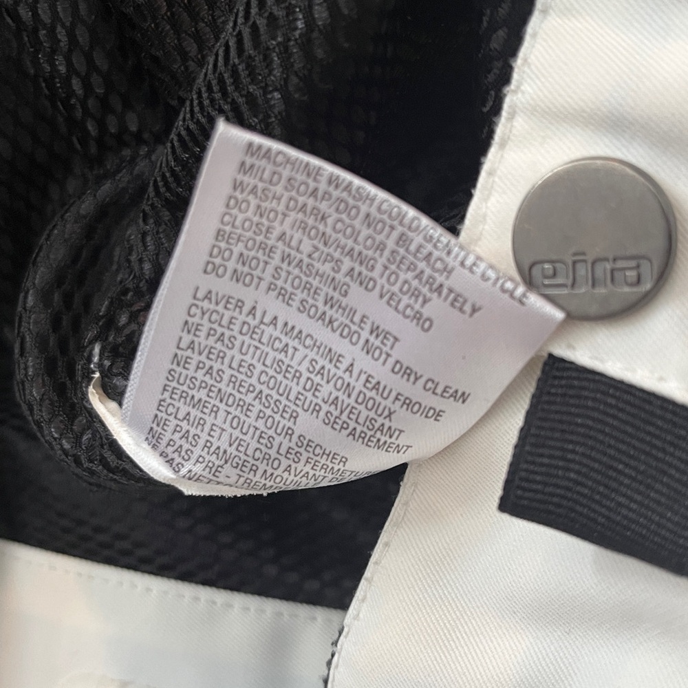 eira Ladies White Ski / Snowboarding Pants Style 5722 - Picture 16 of 16